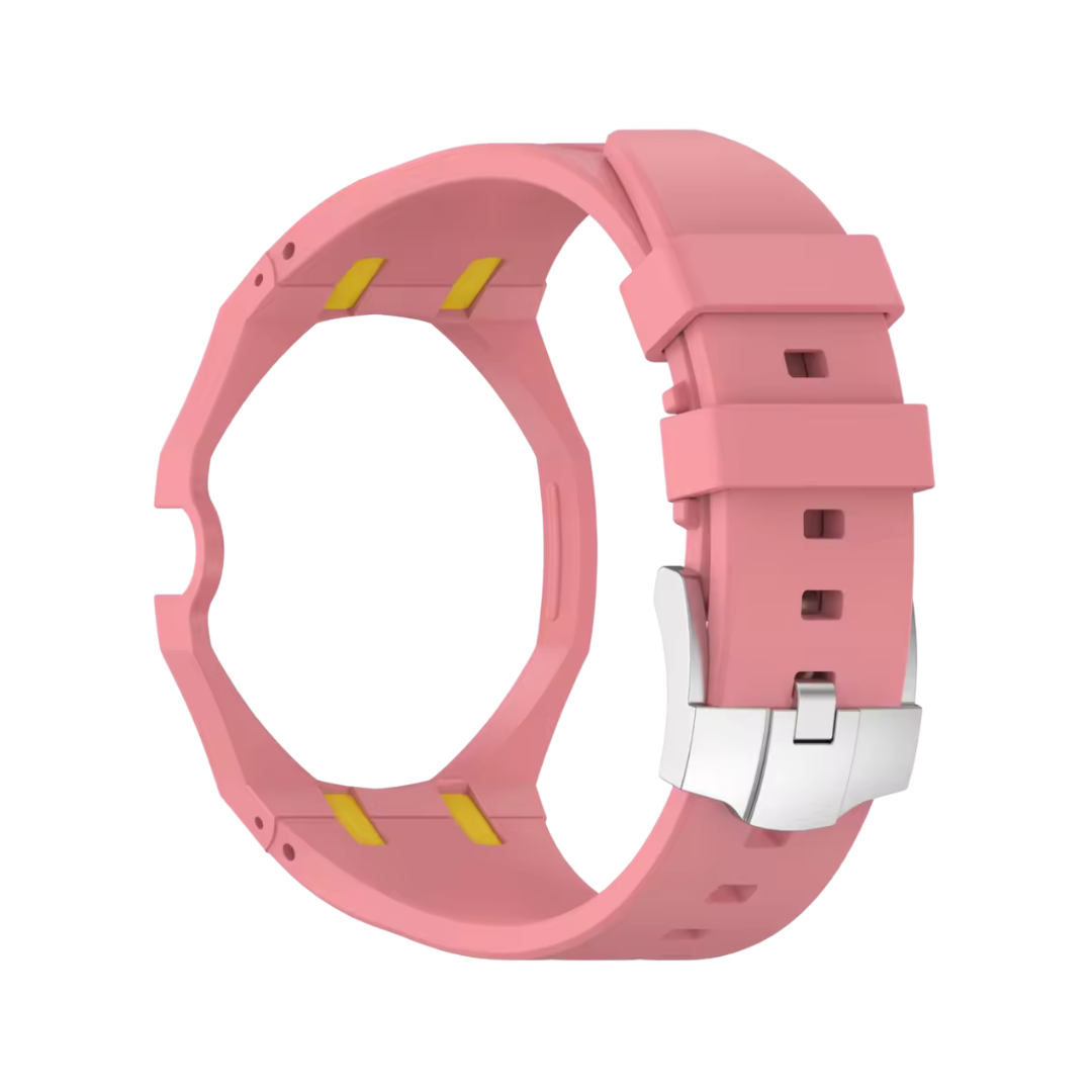 Watch Conversion Case & Silicone Strap Set for Swatch x AP Style Pocket Watch Modification
