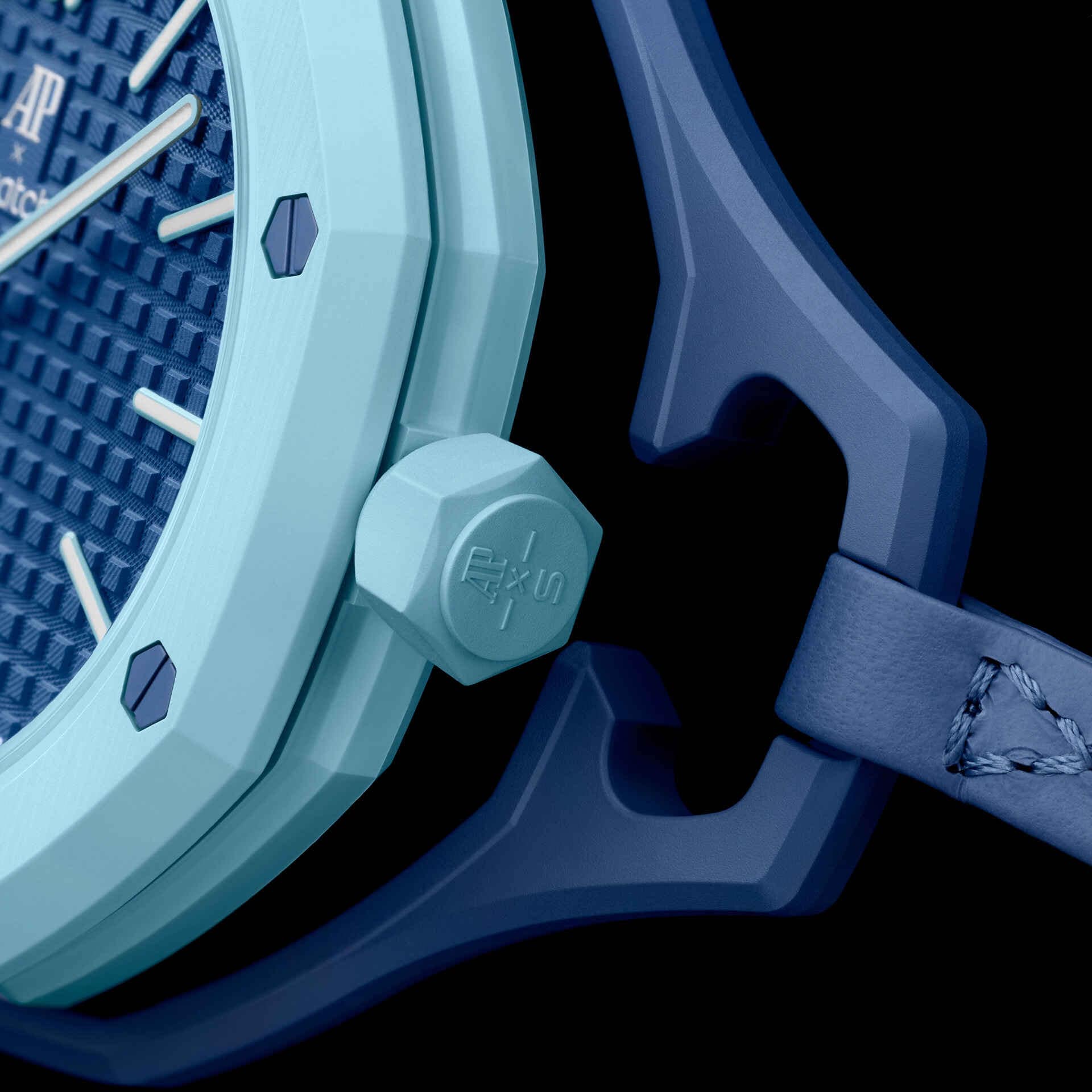 Swatch x Audemars Piguet Bioceramic Royal Pop Pocket Watch Blue