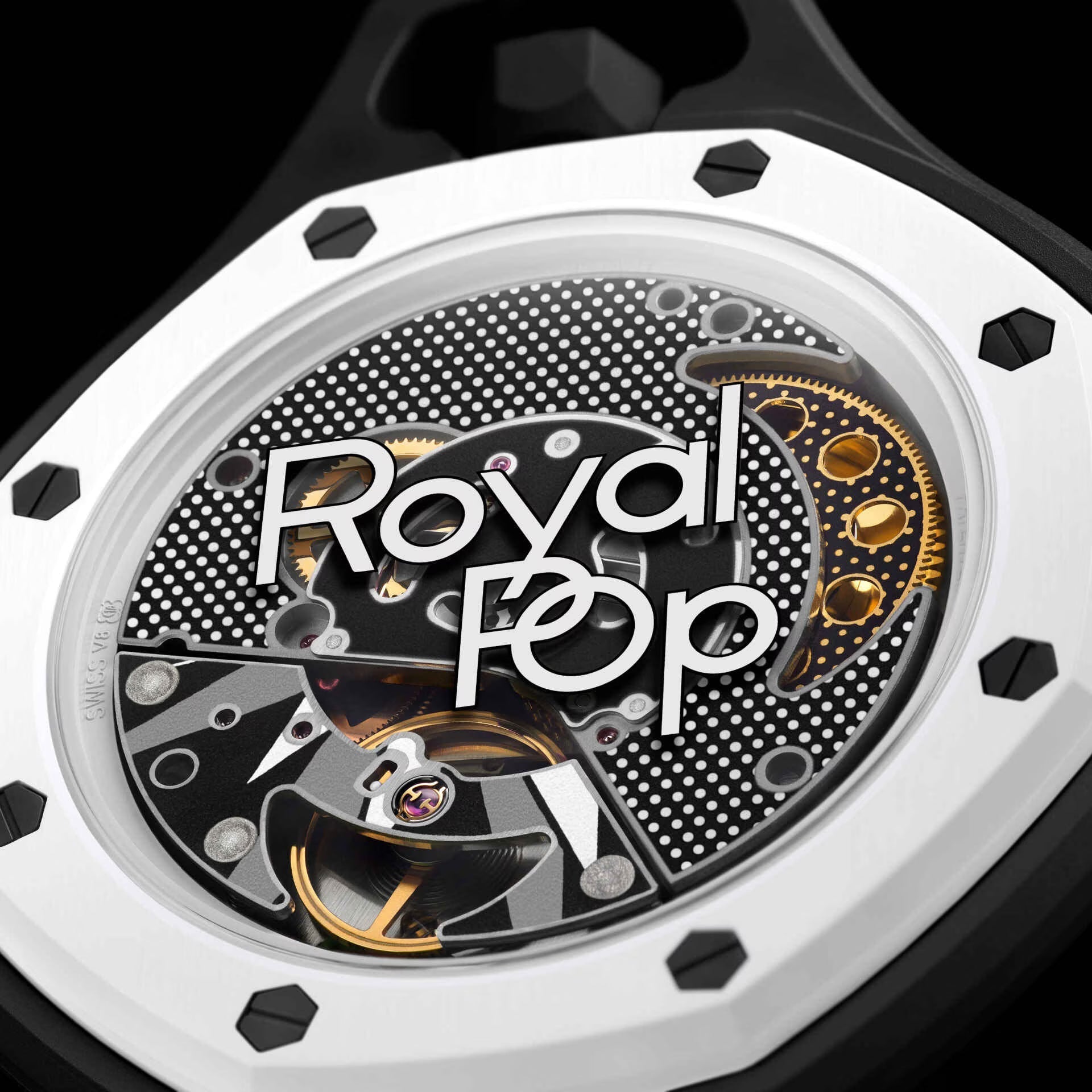 Swatch x Audemars Piguet Bioceramic Royal Pop Eight Black