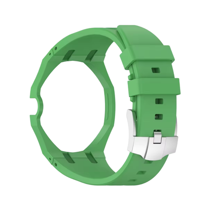 Watch Conversion Case &amp; Silicone Strap Set for Swatch x AP Style Pocket Watch Modification