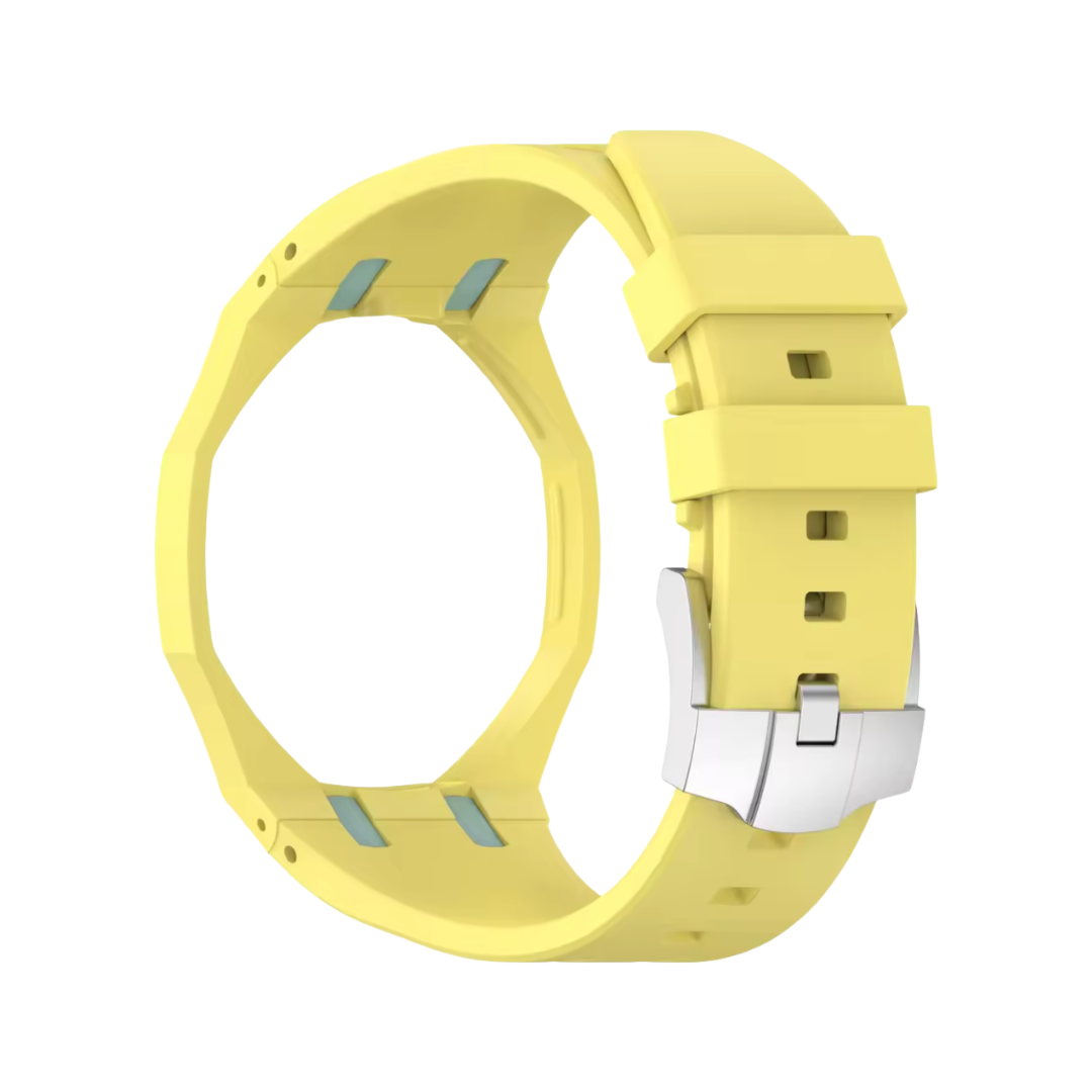 Watch Conversion Case &amp; Silicone Strap Set for Swatch x AP Style Pocket Watch Modification