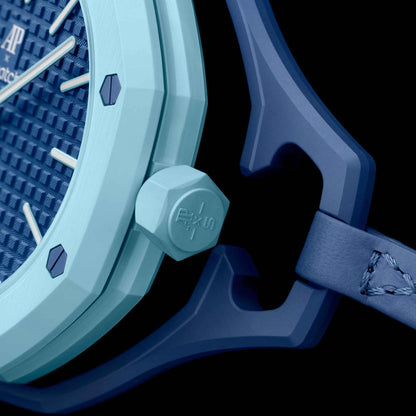 Swatch x Audemars Piguet Bioceramic Royal Pop Pocket Watch Blue