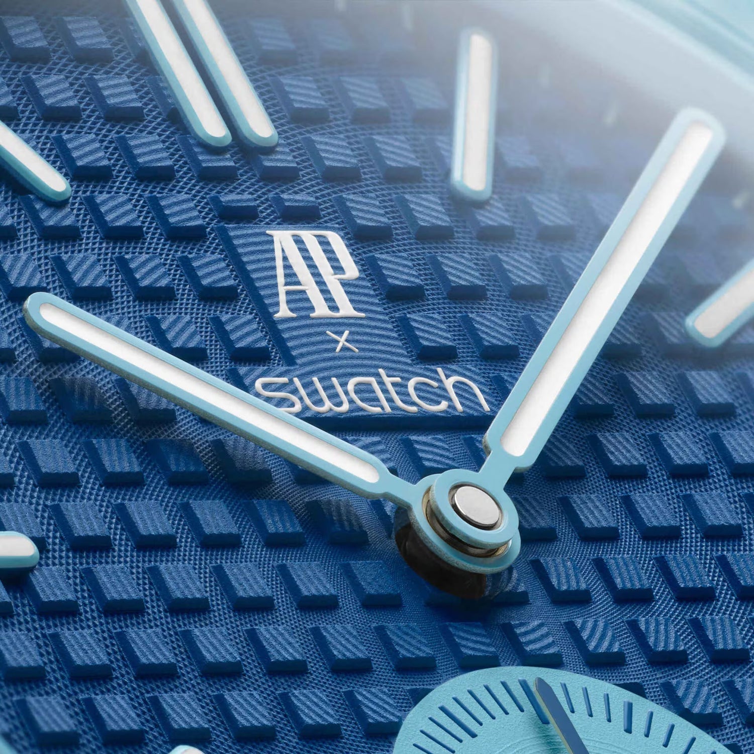 Swatch x Audemars Piguet Bioceramic Royal Pop Pocket Watch Blue
