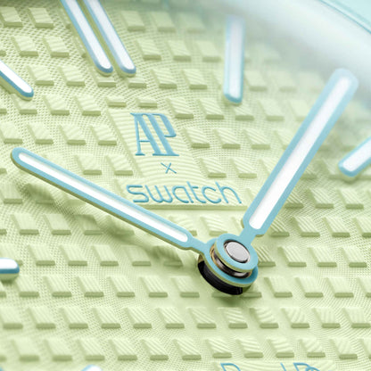 Swatch x Audemars Piguet Bioceramic Royal Pop Blue Eight