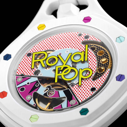 Swatch x Audemars Piguet Bioceramic Royal Pop Eight White