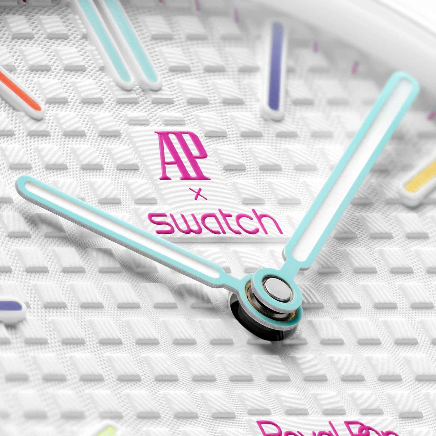 Swatch x Audemars Piguet Bioceramic Royal Pop Eight White