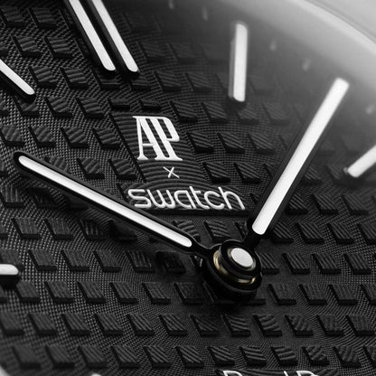 Swatch x Audemars Piguet Bioceramic Royal Pop Eight Black