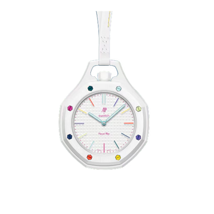Swatch x Audemars Piguet Bioceramic Royal Pop Eight White