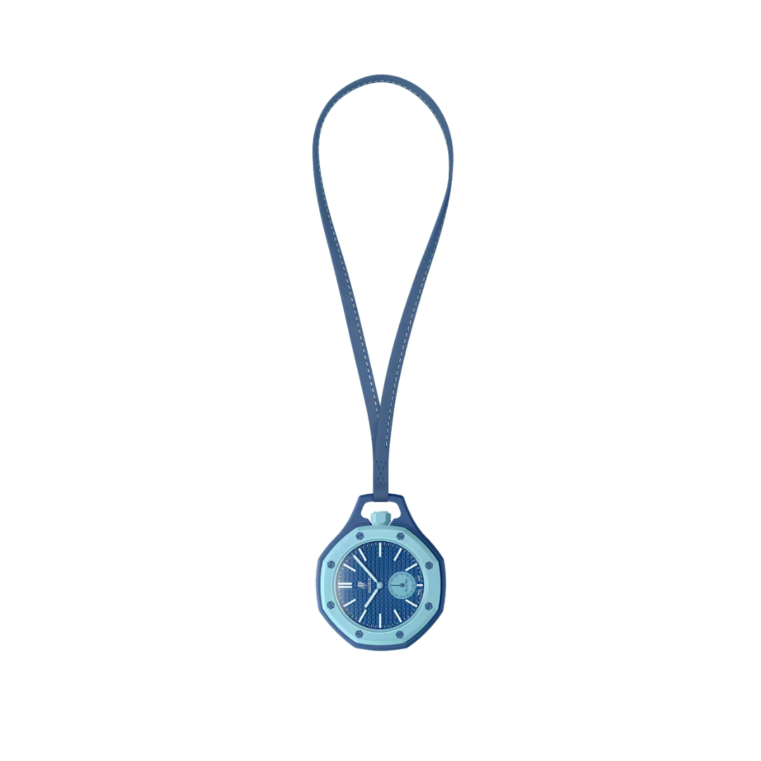 Swatch x Audemars Piguet Bioceramic Royal Pop Pocket Watch Blue
