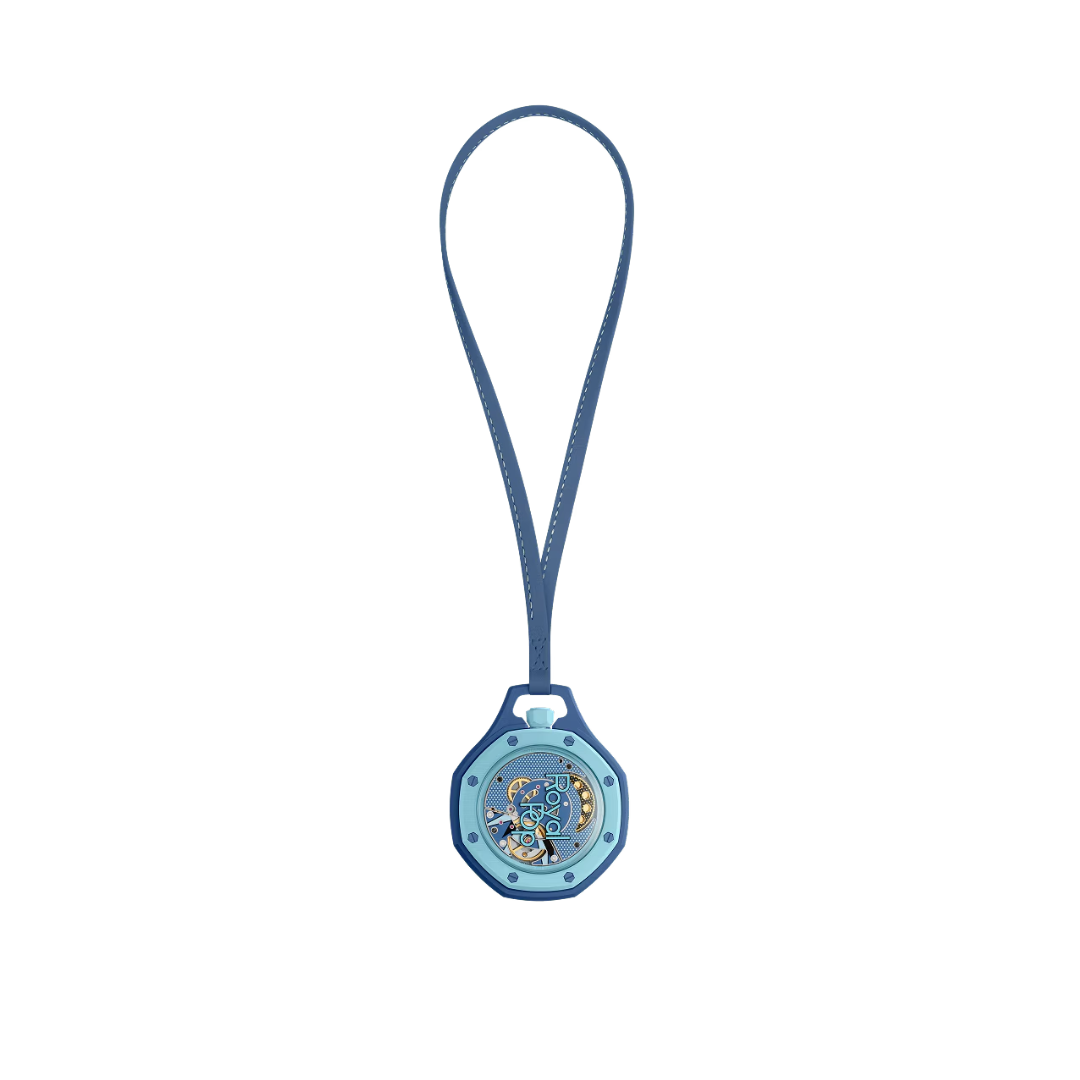 Swatch x Audemars Piguet Bioceramic Royal Pop Pocket Watch Blue