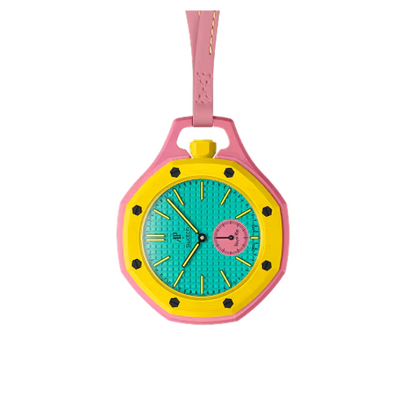 Swatch x Audemars Piguet Bioceramic Royal Pop Pocket Watch Pink